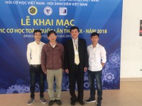 Khoa Cơ khí tham dự kỳ thi plympic cơ học toàn quốc lần thứ XXX- năm 2018