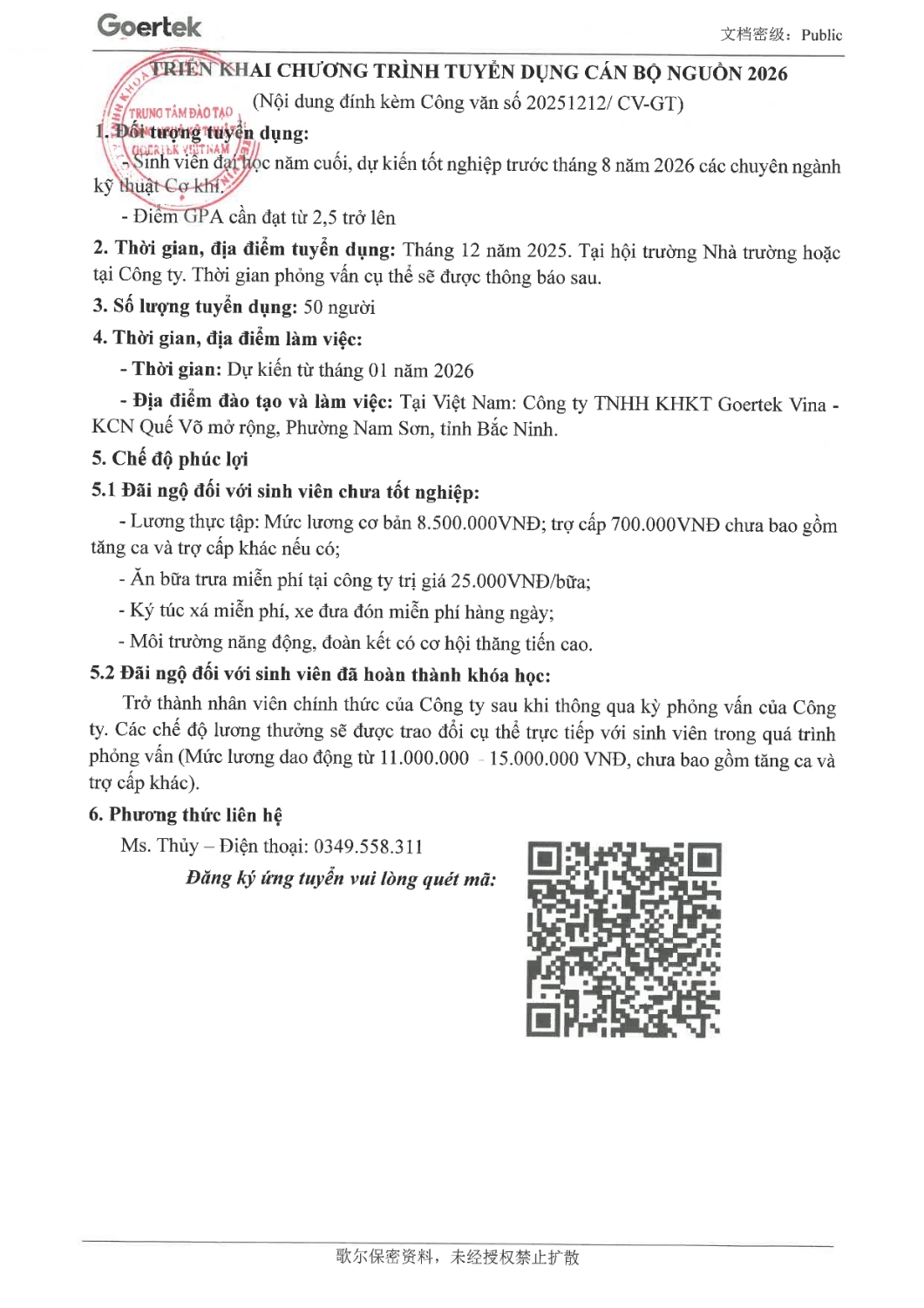 SDU CoKhi CV TuyenDUNG SV TotNghiep page 0002